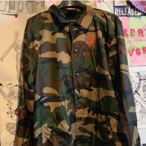 Bulls Camo windbreaker